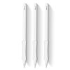 Picture of 3 Pack White iPencil Grips Case Cover Ergonomic Silicone Sleeve Holder Compatible with Apple Pencil 2nd Generation, iPad Pro 11 12.9 inch 2018