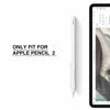 Picture of 3 Pack White iPencil Grips Case Cover Ergonomic Silicone Sleeve Holder Compatible with Apple Pencil 2nd Generation, iPad Pro 11 12.9 inch 2018