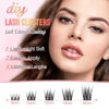 Picture of D Curl Lash Clusters Individual Lashes Lash Extension Clusters DIY Lash Extensions Eyelash Clusters Cluster Eyelash Extensions Lash Clusters D Curl By EMEDA(Mix 8-16mm D Curl Natural Luckies)