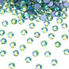 Picture of Jollin Hot Fix Crystal Flatback Rhinestones Glass Diamantes Gems 4.0mm(16ss 1440pcs, Light Green AB)