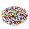 Picture of Jollin Hot Fix Crystal Flatback Rhinestones Glass Diamantes Gems 4.0mm(16ss 1440pcs, Topaz)