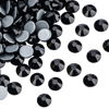 Picture of Jollin Hot Fix Crystal Flatback Rhinestones Glass Diamantes Gems 7.2mm(34ss 288pcs, Jet)