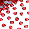 Picture of Jollin Hot Fix Crystal Flatback Rhinestones Glass Diamantes Gems 4.0mm(16ss 1440pcs, Red)