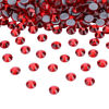 Picture of Jollin Hot Fix Crystal Flatback Rhinestones Glass Diamantes Gems 4.0mm(16ss 1440pcs, Red)