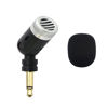 Picture of GINTOOYUN SmartMic Mono TS Microphone,3.5mm Mini Omnidirectional Microphone for DSLR Camera,Loudspeaker,Interview Studio, etc(Black-TS)