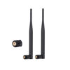 Picture of Fosi Audio Bluetooth Antenna WiFi SMA Male PC 2.4GHz 6dBi Single Band Boost Bluetooth Audio Range for Home Office Wireless Network Router IP Camera Amplifier Wireless Range Extender 2 Pack (SMA-Male)