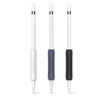 Picture of Delidigi Apple Pencil Grip 3 Pack Ergonomic Silicone Sleeve Accessories Compatible with Apple Pencil 1st and 2nd Generation (White, Black, Midnight Blue)