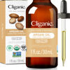 Picture of Cliganic Organic Argan Oil for Hair, Face & Skin (1oz) - 100% Pure, Cold Pressed