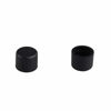 Picture of Futheda 100PCS Plastic RCA Female Connector Port Socket Jack Plug Protective Cover Audio Plug Anti Dust Cover Cap Black for DVD Amplifier AV RV Receiver Cable Dust Proof