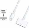 Picture of [Apple MFi Certified] Lightning to 30 Pin Adapter for iPhone, 8 Pin to 30 Pin Charging and Data Transfer Converter Compatible with iPhone 14 13 12 11 Xs X 8 7 6 5 4 iPad iPod No Audio Support (White)