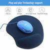 Picture of Kids Mouse for Laptop USB Ergonomic Mouse Wired Optical Mice for PC Mouse Blue Color 1.5M Cable by SOONGO