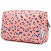 Picture of Large Makeup Bag Zipper Pouch Travel Cosmetic Organizer for Women (Large, Leopard)