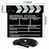 Picture of Hamnor Professional Movie Film Clap Board Large 12"x11" International Standard Hollywood Movie Clapboard