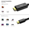 Picture of BENFEI Mini DisplayPort to HDMI Cable, Mini DP to HDMI 3 Feet Cable (Thunderbolt Compatible) with MacBook Air/Pro, Surface Pro/Dock, Monitor, Projector