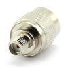 Picture of DGZZI 2-Pack TNC Male to SMA Female RF Coaxial Adapter TNC to SMA Coax Jack Connector