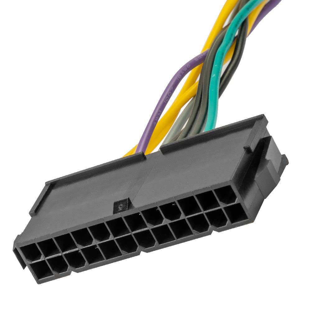 GetUSCart- Main Power ATX 24 Pin to 8 Pin Adapter for Dell Optiplex ...