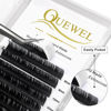 Picture of QUEWEL Eyelash Extension Supplies 0.03 C Curl Mix-8-14mm Classic Individual Lash Extensions|Optinal 0.03/0.05/0.07/0.10/0.15/0.20 C/D Single 8-25mm Mix 8-14mm 15-20mm 20-25mm|(0.03 C MIX-8-14mm)