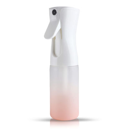 Picture of TANSHINE Continuous Hair Plant Mister Spray Bottle Empty Small Mist Spray Bottles Mist Sprayer Water Alcohol Cleaning Spray Mist Bottle for Curly Hair Styling Products,Plants,Barber Accessories, Pink