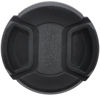 Picture of 52mm Universal Snap-On Lens Cap for Nikon 18-55mm f/3.5-5.6G ED AF-S DX Nikkor Zoom Lens + Cap Keeper + Microfiber Cleaning Cloth