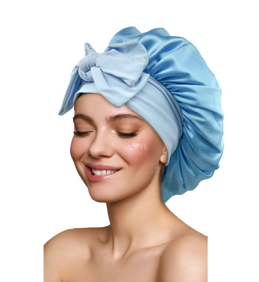 Large silk bonnet best sale