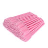 Picture of G2PLUS 300PCS Eyelash Brush, Disposable Eyelash Mascara Brushes Wands Applicator Tools Makeup Brush Kits, Eyelash Spoolies Eyelashes Brush for Eyelash Extensions and Eyebrow Brush (Pink)