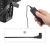 Picture of Camera Remote Shutter Release Cable Cord S1 Compatible with Sony a99 a99M2 a77 a77M2 a67 a65 a57 a55 a35 a33 a900 a850 a700 a580 a560 a550 a500 a450 a400 a350 a300 a200 Replaces Sony RM-L1AM