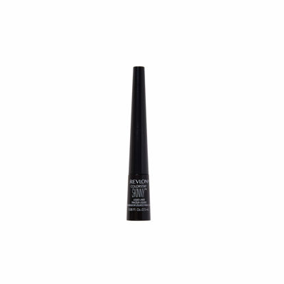 Picture of Revlon Skinny Liquid Eyeliner, ColorStay Eye Makeup, Waterproof, Smudgeproof, Longwearing with Ultra-Fine Tip, 301 Black Out, 0.08 Fl Oz (Pack of 1)