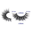 Picture of wiwoseo Eyelashes Natural Style Faux Mink Lashes Wispy Fluffy 3D Effect Eyelashes 10 Pairs Pack