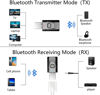 Picture of SHANFEILU USB BT 5.0 Adapter 4-in-1 Wireless Stereo Audio Transmitter Receiver Adapter with 3.5mm AUX for Car Aux PC TV Speaker Home Audio System