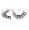 Picture of Mink Lashes Natural Look Wispy Fluffy False Eyelashes Cat Eye 3D Short zanlufly Fake Eyelashes Pack