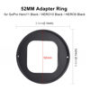 Picture of PULUZ 52mm UV Lens Filter Adapter Ring for GoPro HERO11 Black / Hero11 Black Mini / HERO10 Black / HERO9 Black Camera Lens Adapter Ring Camera Filter Accessories