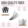 Picture of LASHVIEW Lash-Extension-Clusters 120pcs D Curl Lash Clusters Natural Look Cluster Lashes Extensions Super Thin Band & Soft Lashes Reusable 9-16mm MIX (30D)