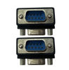 Picture of Dafensoy RS232 DB9 Pin Male to Female 90 Degree Changer Coupler Adapte Connecter 2-Pack