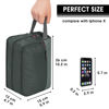 Picture of Toiletry Bag for Men Hanging Dopp Kit Water Resistant Shaving Bag Small Toiletry Bag for Traveling (Pure Gray)