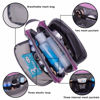 Picture of Toiletry Bag for Men/Women Hanging Dopp Kit Water Resistant Shaving Bag Small Toiletry Bag for Traveling (purple)