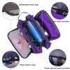 Picture of Toiletry Bag for Men Hanging Dopp Kit Water Resistant Shaving Bag Small Toiletry Bag for Traveling (Dark Purple)