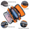 Picture of Toiletry Bag for Men/Women Hanging Dopp Kit Water Resistant Shaving Bag Small Toiletry Bag for Traveling (Orange)