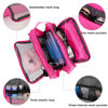 Picture of Toiletry Bag for Men Hanging Dopp Kit Water Resistant Shaving Bag Small Toiletry Bag for Traveling (Pure Pink)