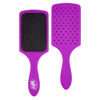 Picture of Wet Brush Detangling Brush, Paddle Detangler Brush (Purple) - Wet & Dry Tangle-Free Hair Brush for Women & Men - No Tangle Soft & Flexible Bristles for Straight, Curly, & Thick Hair