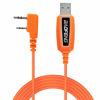 Picture of Baofeng USB Programming Cable PL2303 Support Chirp for GMRS Radios ham Portable Two Way Radios: UV-5R,BF-F8HP, BF-888S,UV-82,GT-3,UV-S9Plus,GM-15PRO GM-30 GM-N1 (Orange)