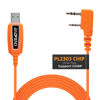 Picture of Baofeng USB Programming Cable PL2303 Support Chirp for GMRS Radios ham Portable Two Way Radios: UV-5R,BF-F8HP, BF-888S,UV-82,GT-3,UV-S9Plus,GM-15PRO GM-30 GM-N1 (Orange)