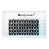 Picture of Cluster Eyelashes Individual Lashes Mink 12-18mm Volume Cluster Lashes Extensions Soft Bond 3D Effect Wispy Individual Cluster Eyelash Extensionss by WENDY LASHES(16mm)