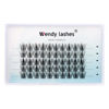 Picture of Individual Lash Clusters Volume Lashes DIY Eyelash Extension Natural Curl Glue Bonded Soft Lash Extensions by WENDY LASHES (0.07-D-15mm)