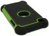 Picture of Bastex Hybrid Armor Case for Apple iPod Touch 4, 4th Generation - Green & Black