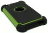 Picture of Bastex Hybrid Armor Case for Apple iPod Touch 4, 4th Generation - Green & Black