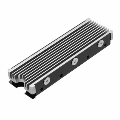 Picture of NVMe Heatsinks for M.2 2280mm SSD Double-Sided Cooling Design（Silver）