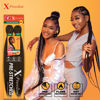 Picture of Sensationnel Xpression prestretched braiding hair - all Kanekalon flame retardant smooth yaki braid hair extension 2X 48 inch (1 pack, M1B/BG)