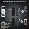 Picture of Wireless Bluetooth Aux Car Adapter - Portable Mini Bluetooth Lossless Music Receiver Transmitter with Microphone and Hands-Free Call for Home Stereo | Car Audio | Headset | TV, Fast Charging