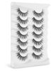 Picture of Onlyall Fake Eyelashes Natural Look False Lashes Fluffy Natural Lashes Pack 12MM 3D Faux Mink Lashes 7 Pairs A06