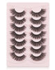 Picture of Fake Eyelashes Natural Wispy Lashes 3D Volume Faux Mink Lashes Fluffy Long False Lashes 18MM Cat Eye Lashes A03